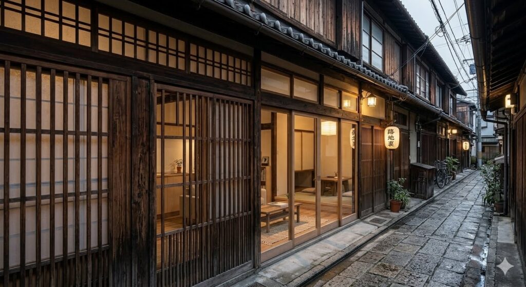 大阪に多い「長屋・連棟式建物