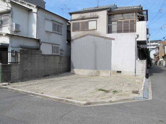老朽化した空き家の解体工事完了後（安全な更地）